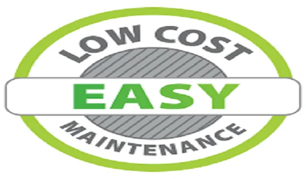 Low maintenance cost